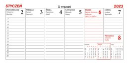Kalendarz biurowy B5 VENUS-2023, BESKIDY