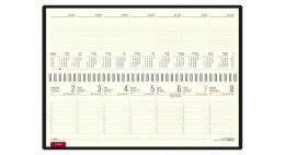 Kalendarz biurowy MANAGER LUX (H2),23 - granat półmat 2023 TELEGRAPH