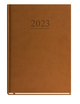 Terminarz Uniwersalny A4 2024 - ciemno brązowy Michalczyk i Prokop T-218V-S2