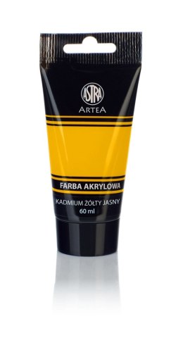 Farba akrylowa Astra tuba 60ml - kadmium żółty jasny, 83410932 (X)
