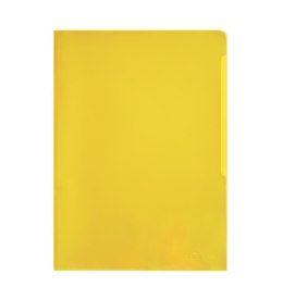 Obwoluta przezroczysta A4, PP 0,12mm Żółty, 100szt., 233704 DURABLE