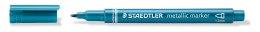 Marker metaliczny Metallic marker, okrągła końcówka, niebieski, Staedtler S 8323-373