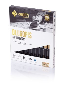 Długopis automatyczny Zenith 7 - box 10 sztuk, metallic, 4071090