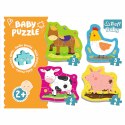 PUZZLE BABY ZWIERZĘTA NA WSI TREFL 36070