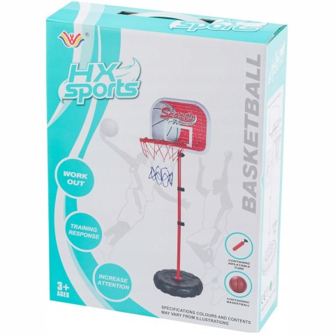 Koszykówka dla dzieci stojak regulacja piłka pompka kosz 777-441