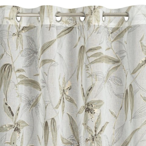 ZASŁONA GOTOWA EUROFIRANY  PATI 140 X 250 CM NATURALNY