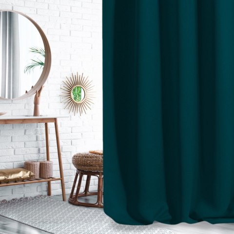 ZASŁONA   GOTOWA EUROFIRANY   LOGAN 140X250 CM PETROL