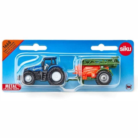 Siku Traktor ze spryskiwaczem upraw model metal S1668