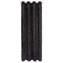 ZASŁONA GOTOWA EUROFIRANY MARION 1 140 X 250 CM CZARNY