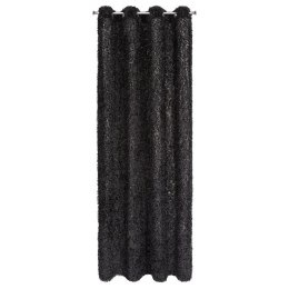 ZASŁONA GOTOWA EUROFIRANY MARION 1 140 X 250 CM CZARNY