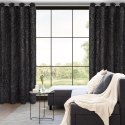 ZASŁONA GOTOWA EUROFIRANY MARION 1 140 X 250 CM CZARNY