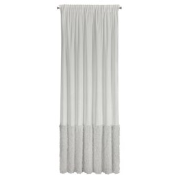 ZASŁONA GOTOWA EUROFIRANY MARION 2 NA TAŚMIE 140 X 270 CM BIAŁY