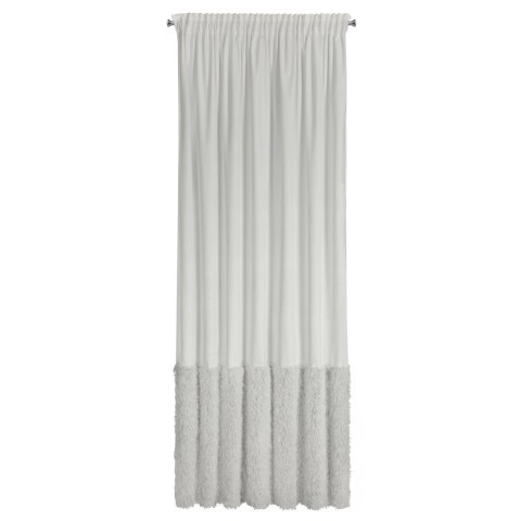 ZASŁONA GOTOWA EUROFIRANY MARION 2 NA TAŚMIE 140 X 270 CM BIAŁY