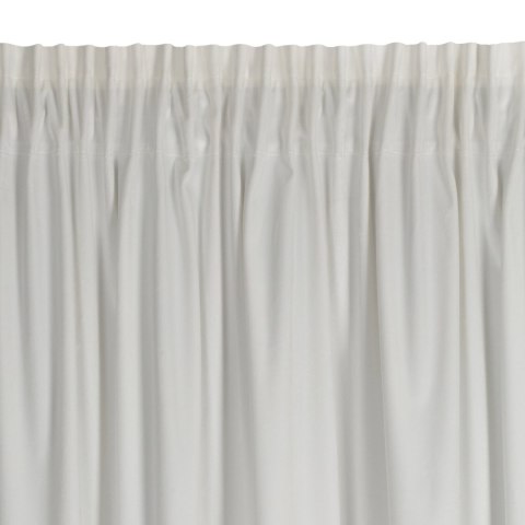 ZASŁONA GOTOWA EUROFIRANY MARION 2 NA TAŚMIE 140 X 270 CM BIAŁY