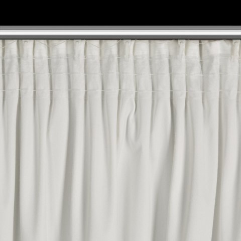 ZASŁONA GOTOWA EUROFIRANY MARION 2 NA TAŚMIE 140 X 270 CM BIAŁY