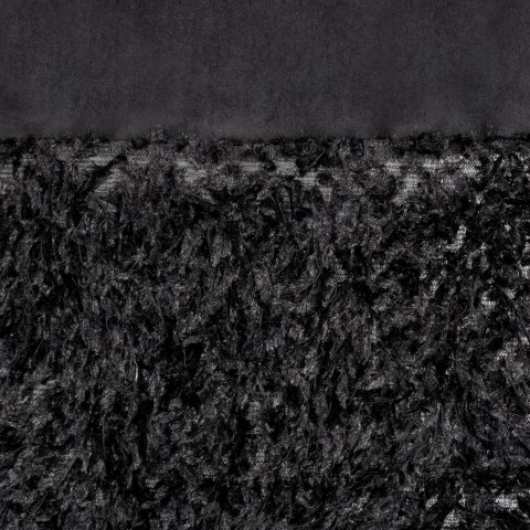 ZASŁONA GOTOWA EUROFIRANY MARION 2 NA TAŚMIE 140 X 270 CM CZARNY