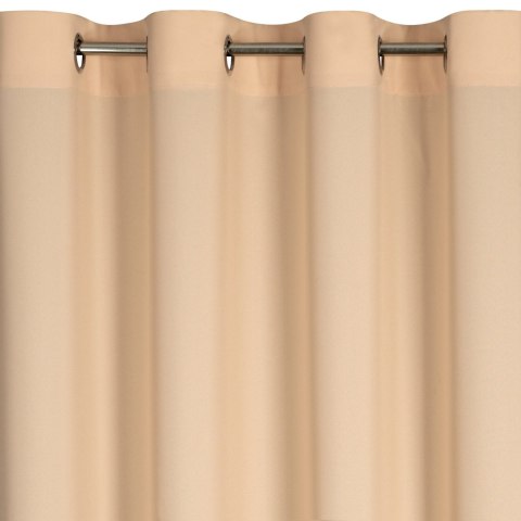 ZASŁONA GOTOWA EUROFIRANY  RITA 140 X 250 CM JASNOPOMARAŃCZOWY