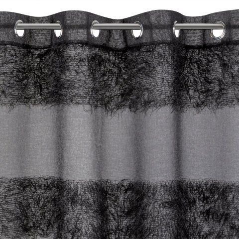 FIRANA GOTOWA MARGARET 140 X 250 CM CZARNY