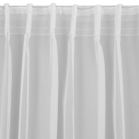 FIRANA GOTOWA SIMONE NA TAŚMIE 400 X 170 CM BIAŁY