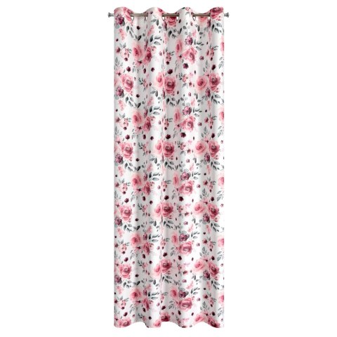 ZASŁONA GOTOWA EUROFIRANY CECILY 140 X 250 CM BIAŁY