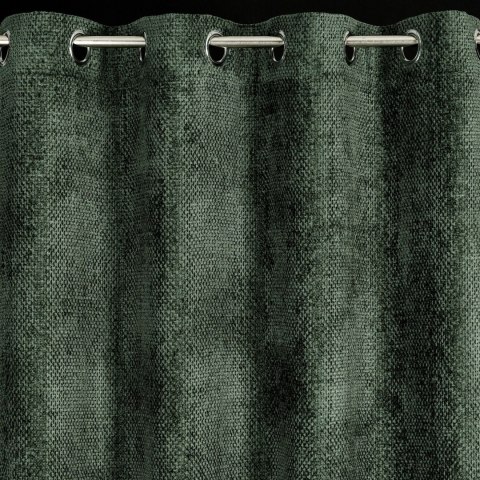 ZASŁONA GOTOWA EUROFIRANY ALETA 135 X 250 CM CIEMNOZIELONY