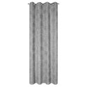 ZASŁONA GOTOWA EUROFIRANY ALETA 135 X 250 CM POPIELATY