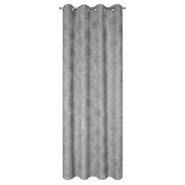 ZASŁONA GOTOWA EUROFIRANY ALETA 135 X 250 CM POPIELATY