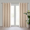 ZASŁONA GOTOWA EUROFIRANY AURELIA 135 X 250 CM BEŻOWY