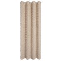 ZASŁONA GOTOWA EUROFIRANY AURELIA 135 X 250 CM BEŻOWY