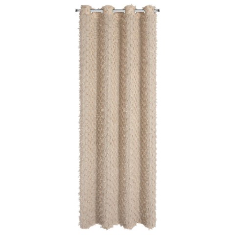 ZASŁONA GOTOWA EUROFIRANY AURELIA 135 X 250 CM BEŻOWY