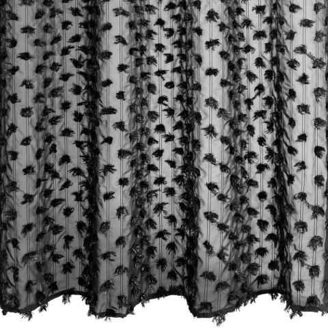 ZASŁONA GOTOWA EUROFIRANY AURELIA 135 X 250 CM CZARNY