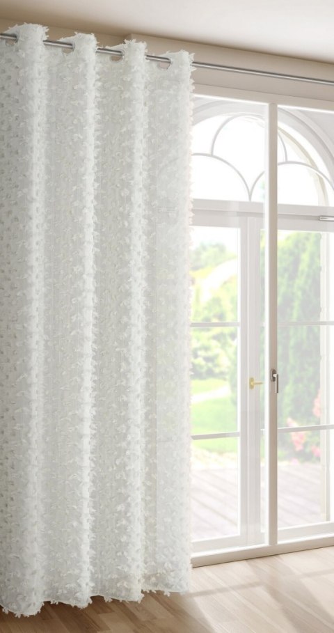 ZASŁONA GOTOWA EUROFIRANY AURELIA 135 X 250 CM KREMOWY