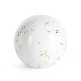 KULA DEKORACYJNA ARIELA O 10 X 10 CM BIAŁY