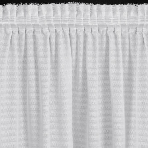 ZASŁONA GOTOWA EUROFIRANY REINA NA TAŚMIE 135 X 150 CM BIAŁY