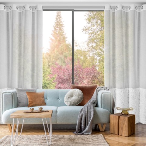 FIRANA GOTOWA MARION 140 X 250 CM BIAŁY