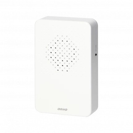 DZWONEK PRZEWODOWY ELEKTRONICZNY ORNO LARK MAXI AC BIAŁY