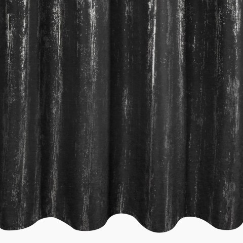 ZASŁONA GOTOWA EUROFIRANY  LIBI 140 X 250 CM CZARNY