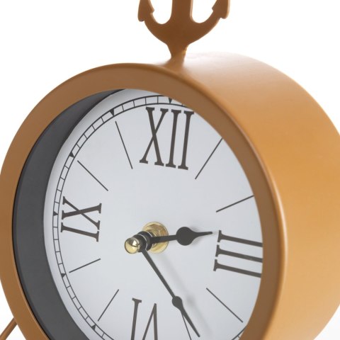 ZEGAR EUROFIRANY DEKORACYJNY 77 16 X 5 X 23 CM BRĄZOWY