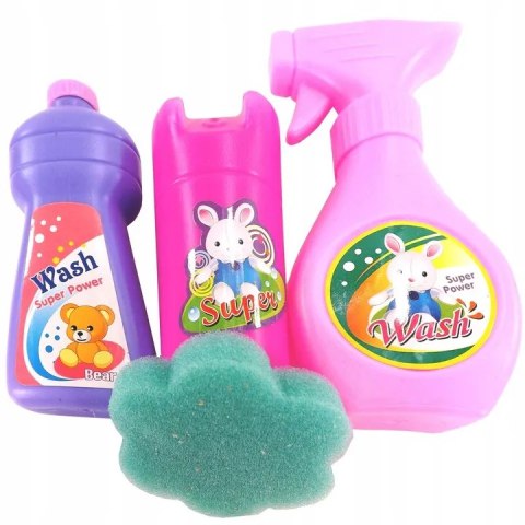 Śliczny zestaw do sprzątania wiaderko akcesoria 5953