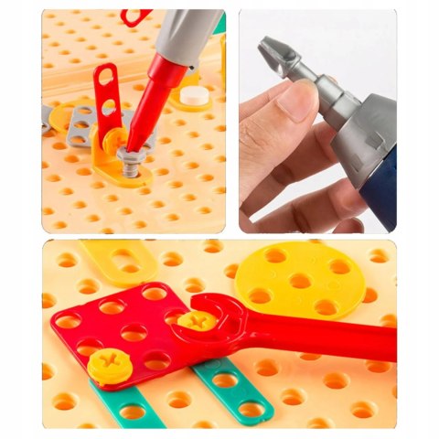 Klocki konstrukcyjne zestaw kreatywny miś RX2000-39Ż