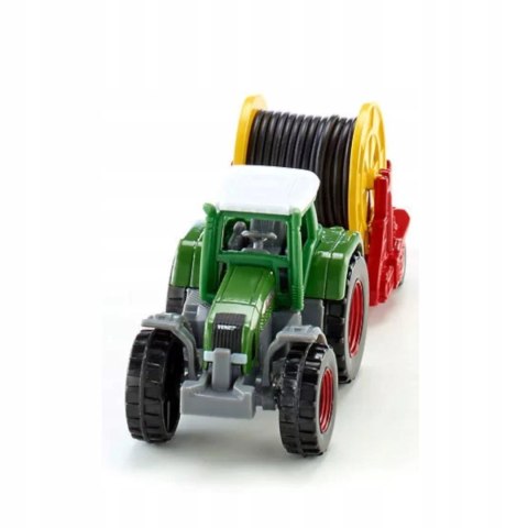 Siku Traktor z deszczownicą szpulową model metal S1677
