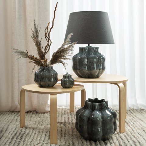 WAZON DEKORACYJNY EUROFIRANY NIKO (02) O 35 X 30 CM GRAFITOWY