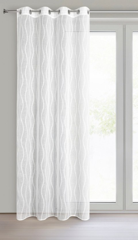 FIRANA GOTOWA FELICJA 140 X 250 CM BIAŁY