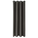 ZASŁONA   GOTOWA EUROFIRANY LOGAN 140 X 270 CM GRAFITOWY