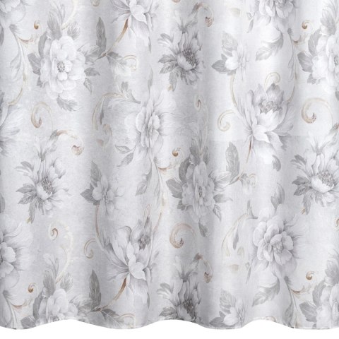 ZASŁONA GOTOWA EUROFIRANY SIENNA 140 X 250 CM SREBRNY