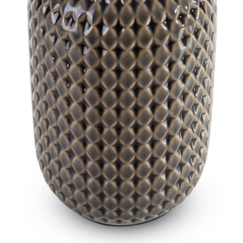 CERAMIKA 25 X 25 X 43 CM GRAFITOWY