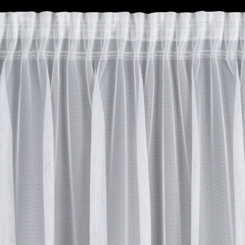 FIRANA GOTOWA LORIS NA TAŚMIE 140 X 270 CM BIAŁY