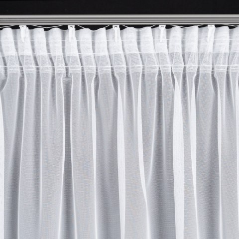 FIRANA GOTOWA LORIS NA TAŚMIE 140 X 270 CM BIAŁY