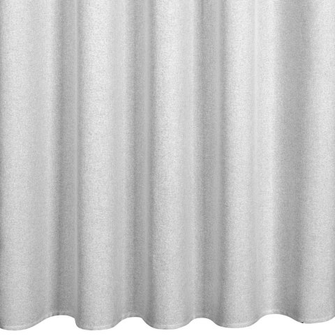 ZASŁONA GOTOWA EUROFIRANY ERIS NA TAŚMIE 140 X 270 CM SREBRNY