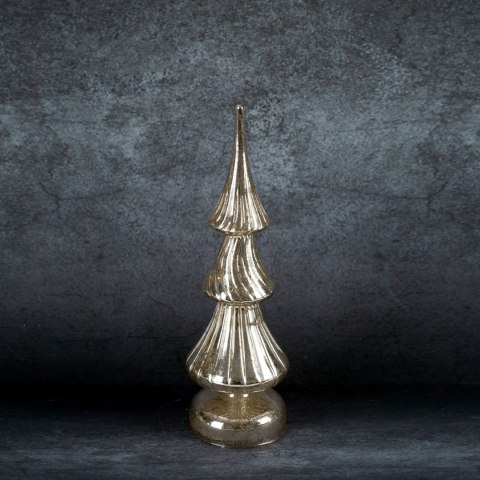 FIGURKA EUROFIRANY ŚWIATECZNA SZ170A 9 X 9 X 30 CM SREBRNY